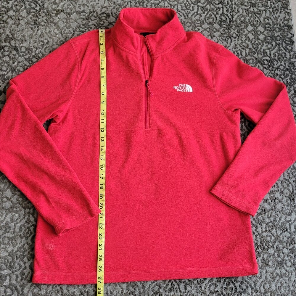 The North Face Mens 1/4 Zip Fleece Pullover Size M - Picture 6 of 8